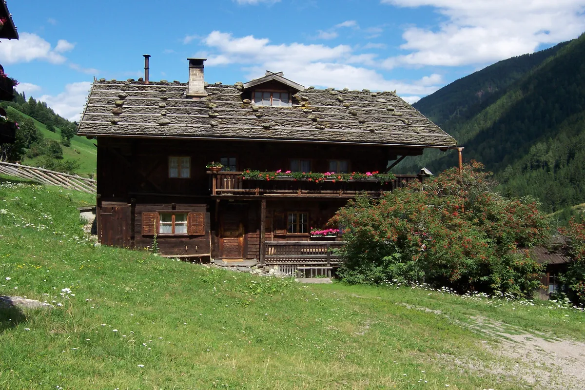 casas tipicas en el tirol